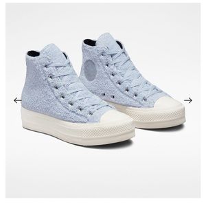 Converse All Star Sherpa Platform High Tops